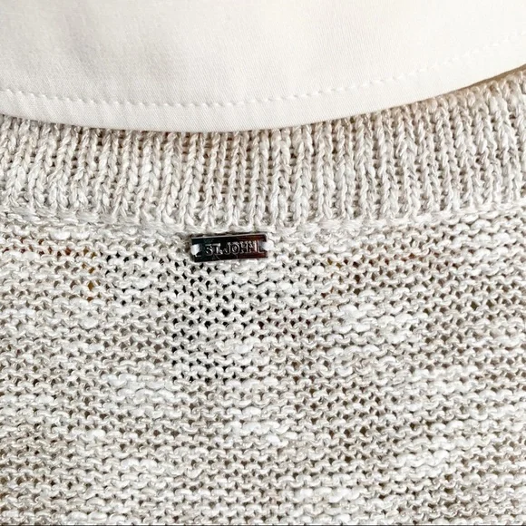 St. John Cardigan With Blouse